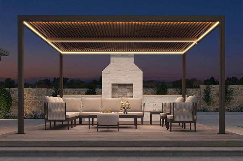 Aluminum Pergola Versatility