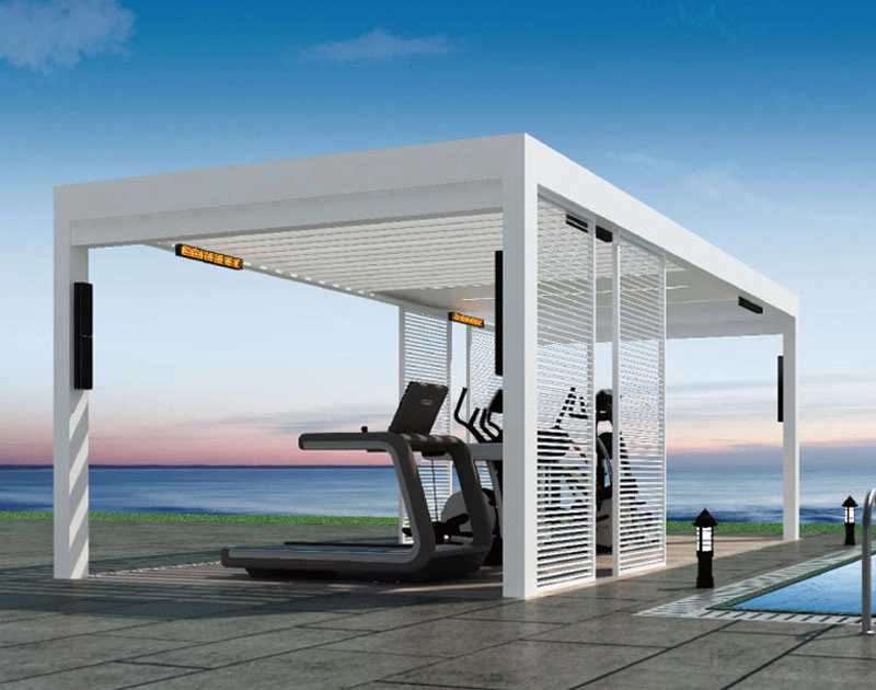 Aluminum Pergola with Audio System