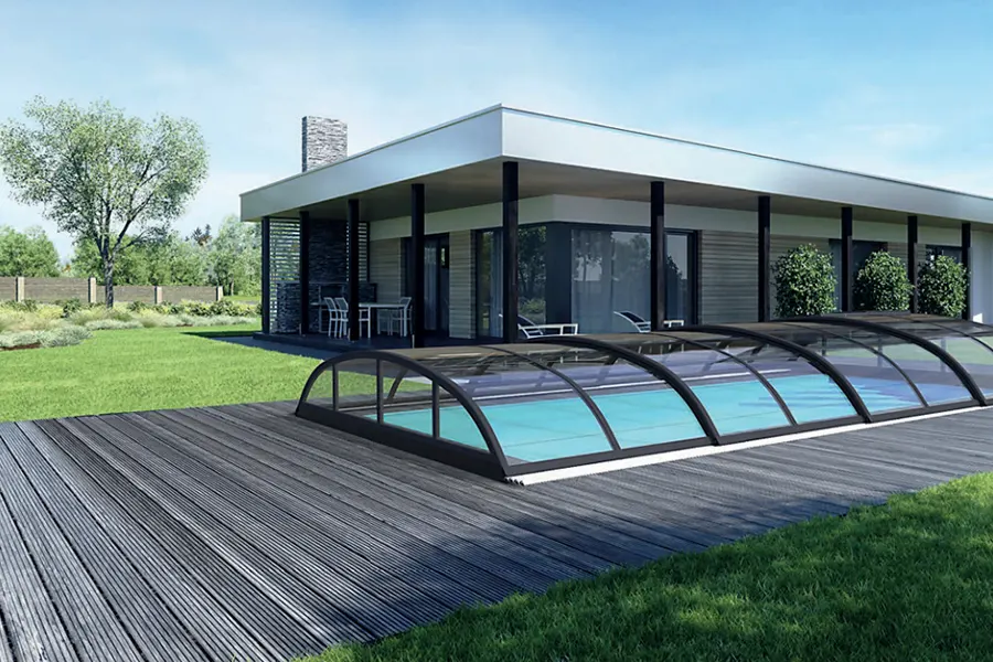 Ground Mounted Swimming Pool Enclosure