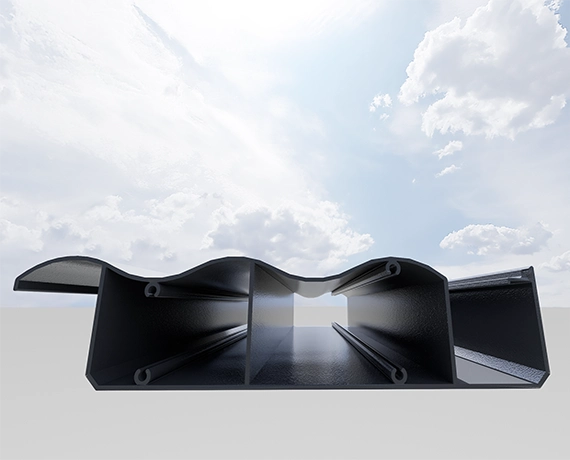 Motorized Louvered Pergola Double-Layer Slats