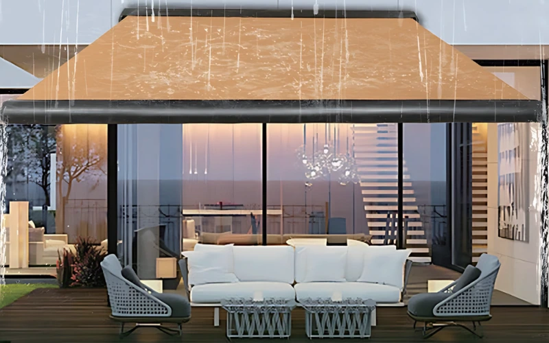 Retractable Awning Drainage System