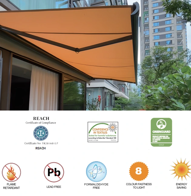 Retractable Awning Fabric Certifications