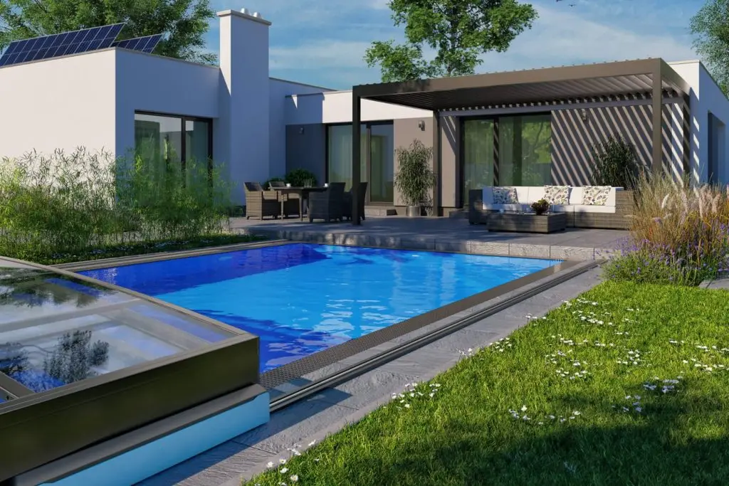 Retractable Swimming Pool Enclosure