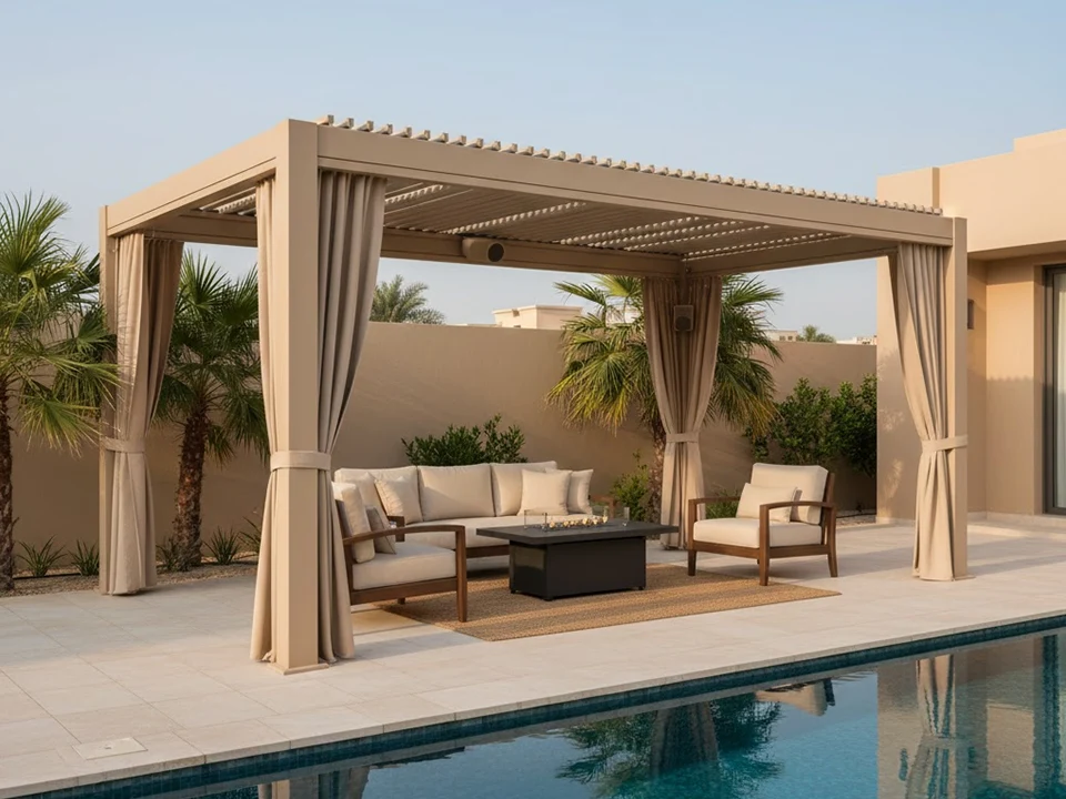 Swimming Pool Shade Pergola