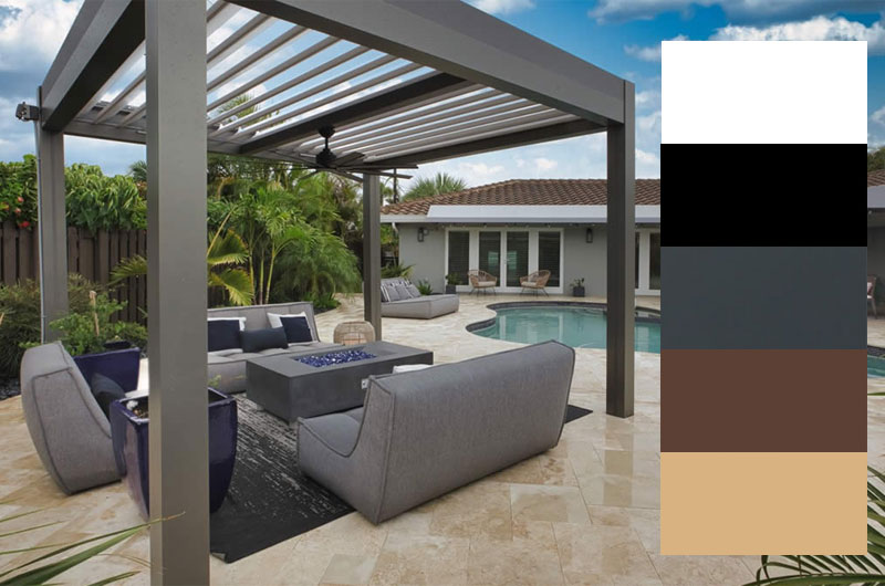 Aluminum Pergola Colors