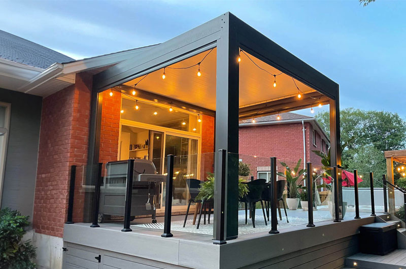 Aluminum Pergola Coordinate with Outdoor Décor