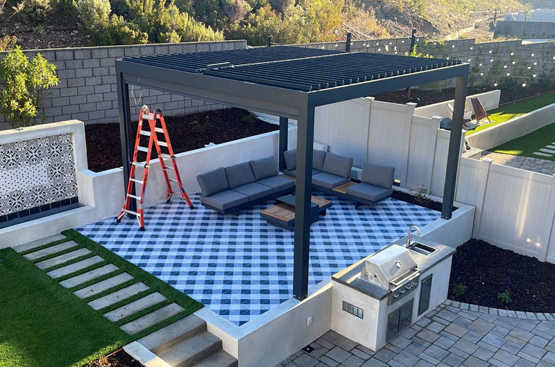 Aluminum Louvered Pergola Permit Requirements
