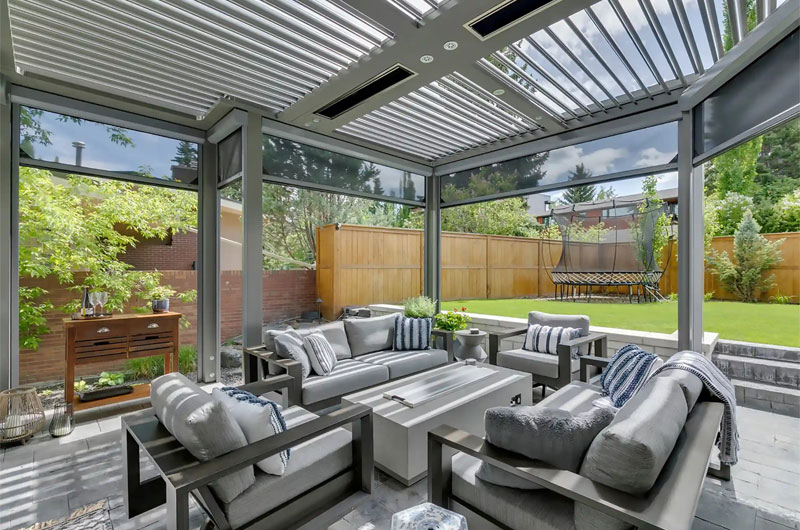 Match Aluminum Pergola Size to Intended Use