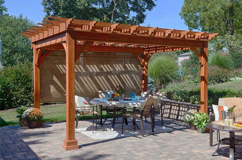Traditional Wooden Pergola